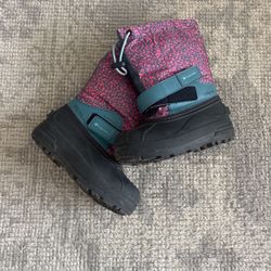 Girls Columbia Snow Boots Size 13