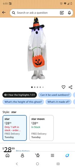 New In Box Ghost Greeter (Lights Up) $15