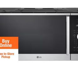 LG
1.8 cu. ft. 30 in. W Smart Over the Range Microwave Oven w/ EasyClean in PrintProof Stainless Steel 1000-Watt New Handle