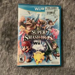 Super smash bros. For Wii U
