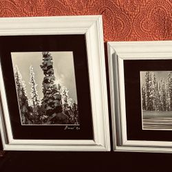  Two  Framed Photos