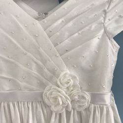 Girls White Dress