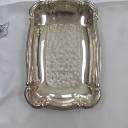 Silver Serving tray Tarnish Resistant