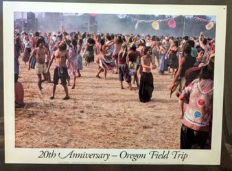 Grateful Dead: 20th Anniversary - Oregon Field Trip: 1st Edition (77/100) Framed Poster....13.75" x 19" (1992)