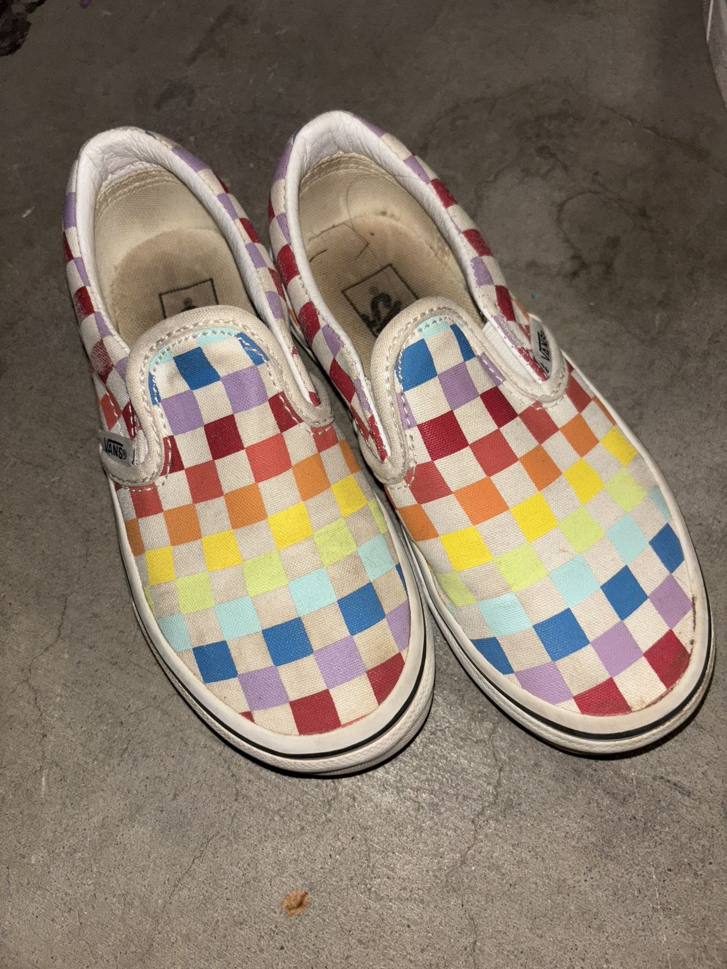 Size 12 Colorful Vans