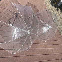 Umbrella, Clear Large 34”