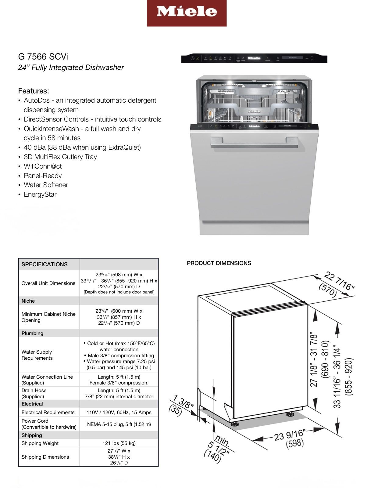 Miele Dishwasher Promo - LIMTED TIME!