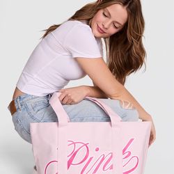 pink tote from victoria’s secret