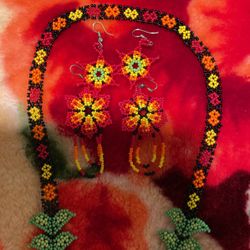 Necklace , Bracelet, Earrings 