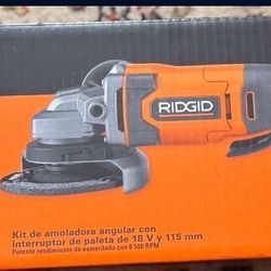 RIDGID 18V Brushless Cordless 4-1/2 in. Angle Grinder Kit