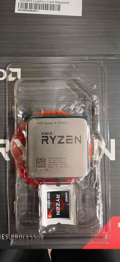 AMD Ryzen 2700x processor only