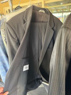 Suits, jackets , and dress pants.