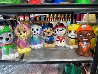 Piggy bank paw patrol