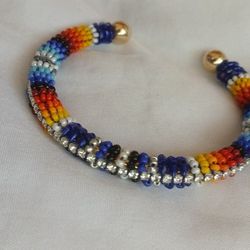 Bracelet *Royal Blue / Fire Colors