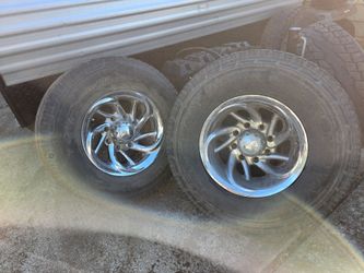 16 inch 8 lug Chevy wheels