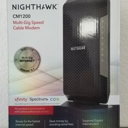 Netgear Nighthawk CM1200 Modem Router 