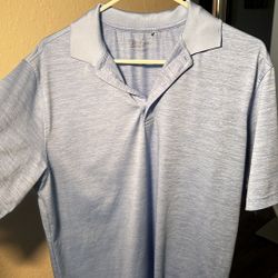 Walter Hagen Golf Polo – Baby Blue, Size Medium | Stylish & Comfortable