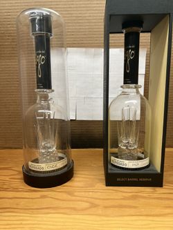 Empty Milagro Select Barrel Reserve Reposado Bottle