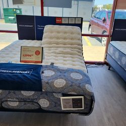 Pressuresmart  Queen / King Split-Top Adjustable  Set. 