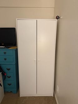 KLEPPSTAD Two-Door Wardrobe Cabinet