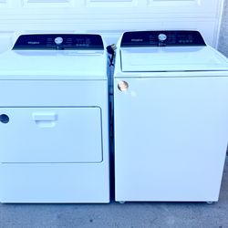 Whirlpool Washer and Dryer (Electric)