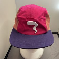 BREAKMARK 5 PANNEL SnapBack Hat Cap WILMINGTON MASSACHUSETTS -PINK ORANGE PURPLE