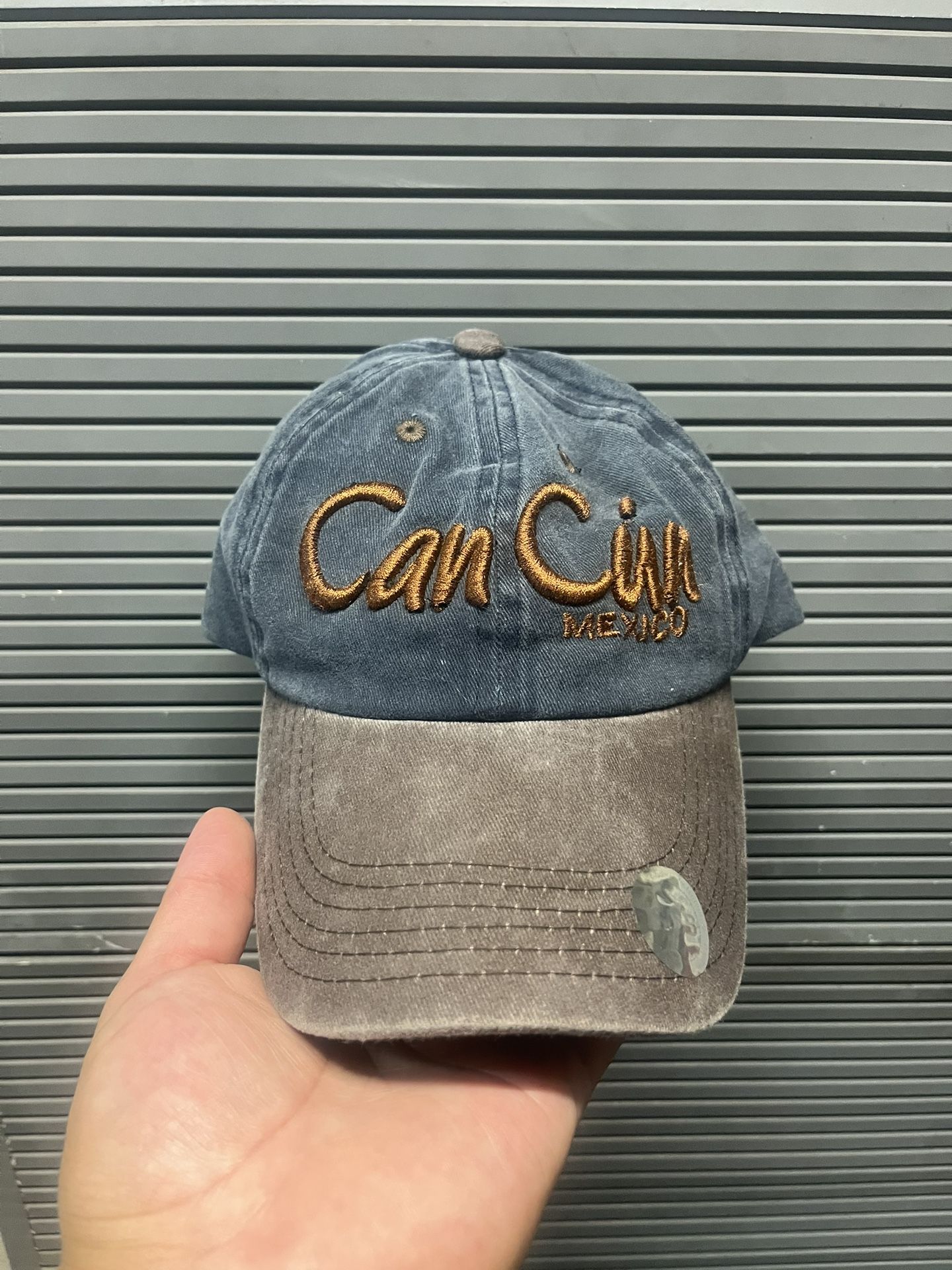Cancun Mexico Authentic Hat With Sticker