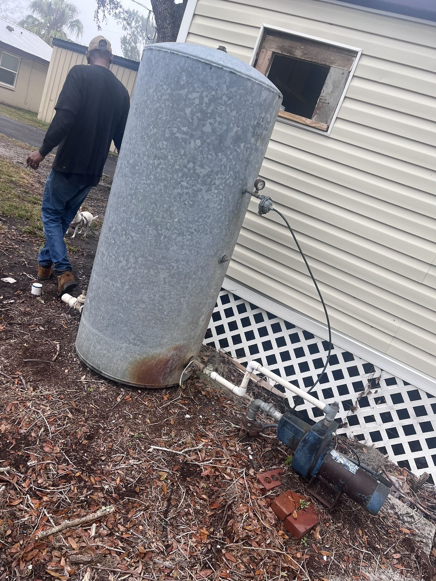 water tank asking 300