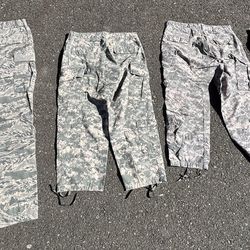 Military surplus combat cargo pants
