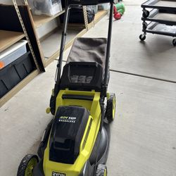 Ryobi 40V HP Brushless 20 in. Cordless Battery Walk Behind Push Lawn Mower with 6.0 Ah Battery and Charger