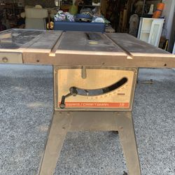 10” Craftsman Table Saw