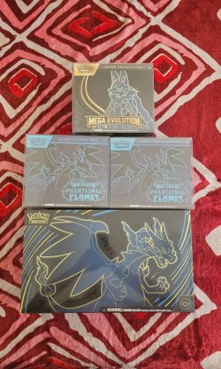 Pokemon Sealed ETBs, UPC.