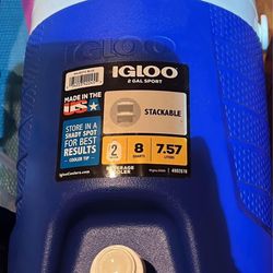 Igloo Sport Beverage Cooler (Majestic Blue, 2-Gallon)