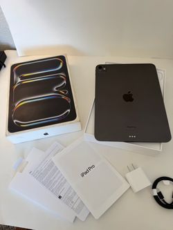 APPLE iPAD PRO 11” M4 256GB *SPACE BLACK *MINT/EXCELLENT
