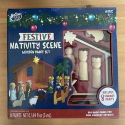Festive Nativity Scene