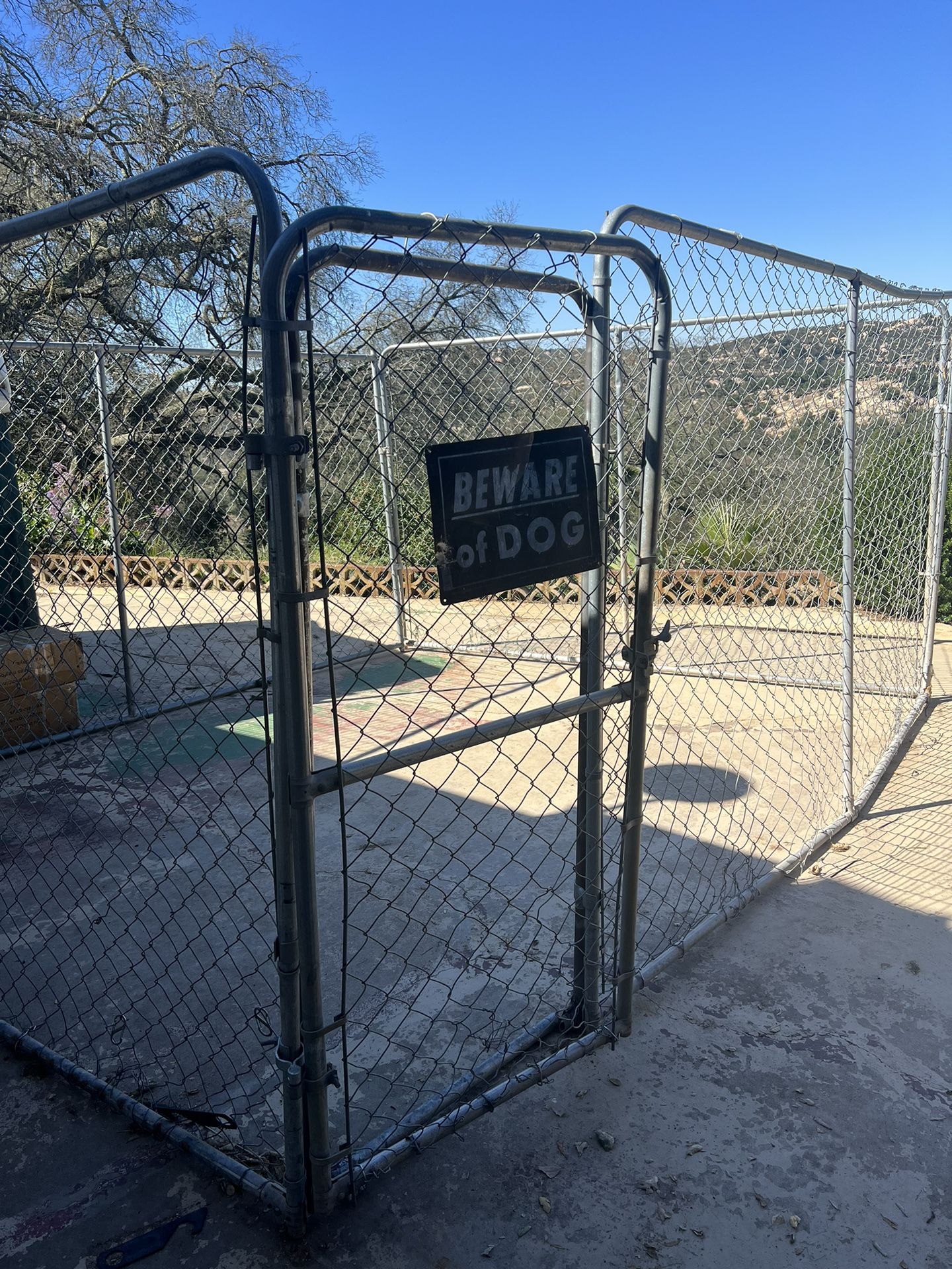 12’ X 10’ USED DOG PEN