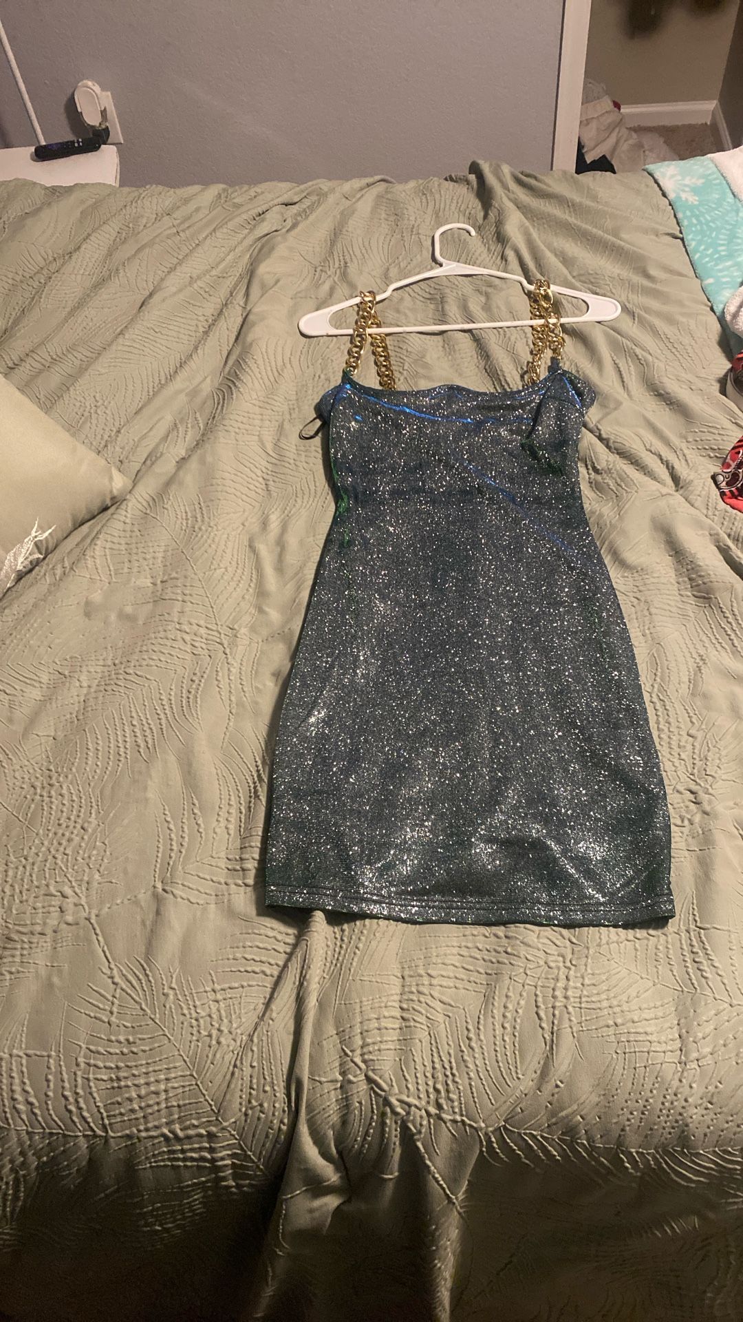 Windsor holographic, mini dress