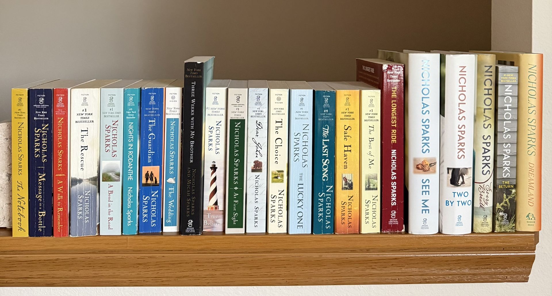 Nicholas Sparks Entire Book Series