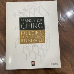 Building Construction Illustrated (5th Edition) by Francis D.K. Ching