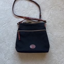 Dooney & Bourke Black Nylon Crossbody