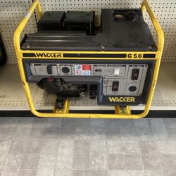 Wacker G 5.6   Generator 