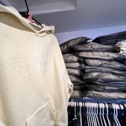 Fear Of God Essentials Hoodie - Canary