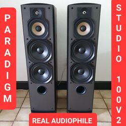 AUDIOPHILE Paradigm Reference Studio/100 V.2 - 25Hz - 22KHz - 350 W Floorstanding / Tower Speakers