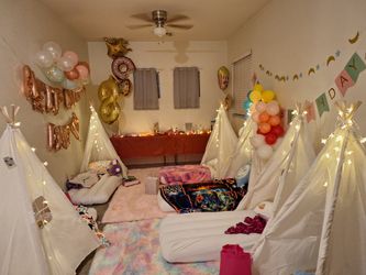 Teepee For Sleep Overs
