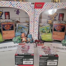Pokemon 151 2x Poster Collection + 2x Bundles