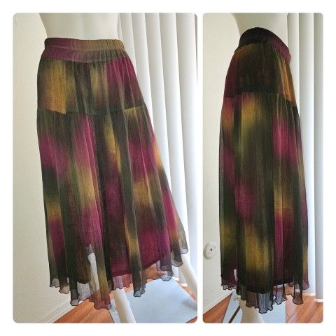 Beautiful Tie Dye Dreamy Tulle Skirt