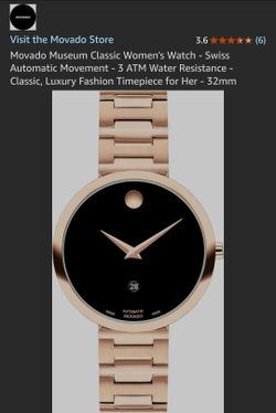 Movado Measeum Women's watch