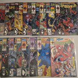 1990 Spiderman 1-16 comic book lot