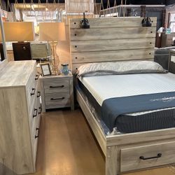 Queen Bed Frame (No Mattress Included)  