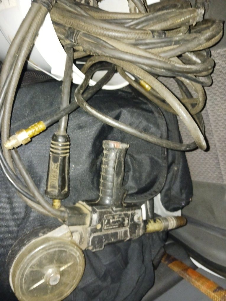Miller SPOOLMATIC 30A Air-cooled Spool Gun, AND Miller Wc-24 WELD CONTROL